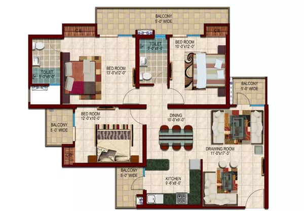 Nirala Estate Phase 5 Floor Plan